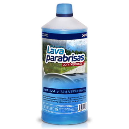 Lava parabrisas con repelente